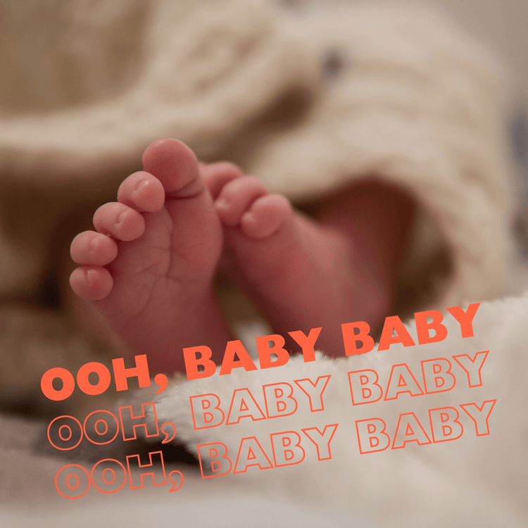 Blue Q Baby socks with slogans (0-12months) - Gizmo Gifts