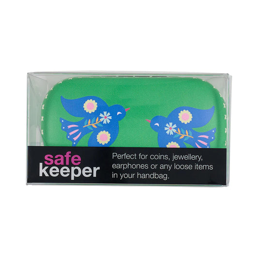 Safe keeper trinket box "Fiesta Bird"
