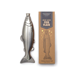 Gentlemen's Hardware Fish hip flask (130ml)