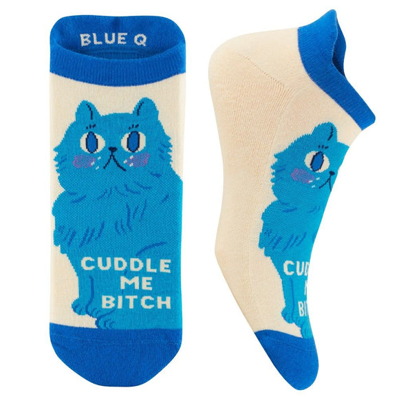 Sneaker socks- Cuddle me Bitch! by BLUE Q