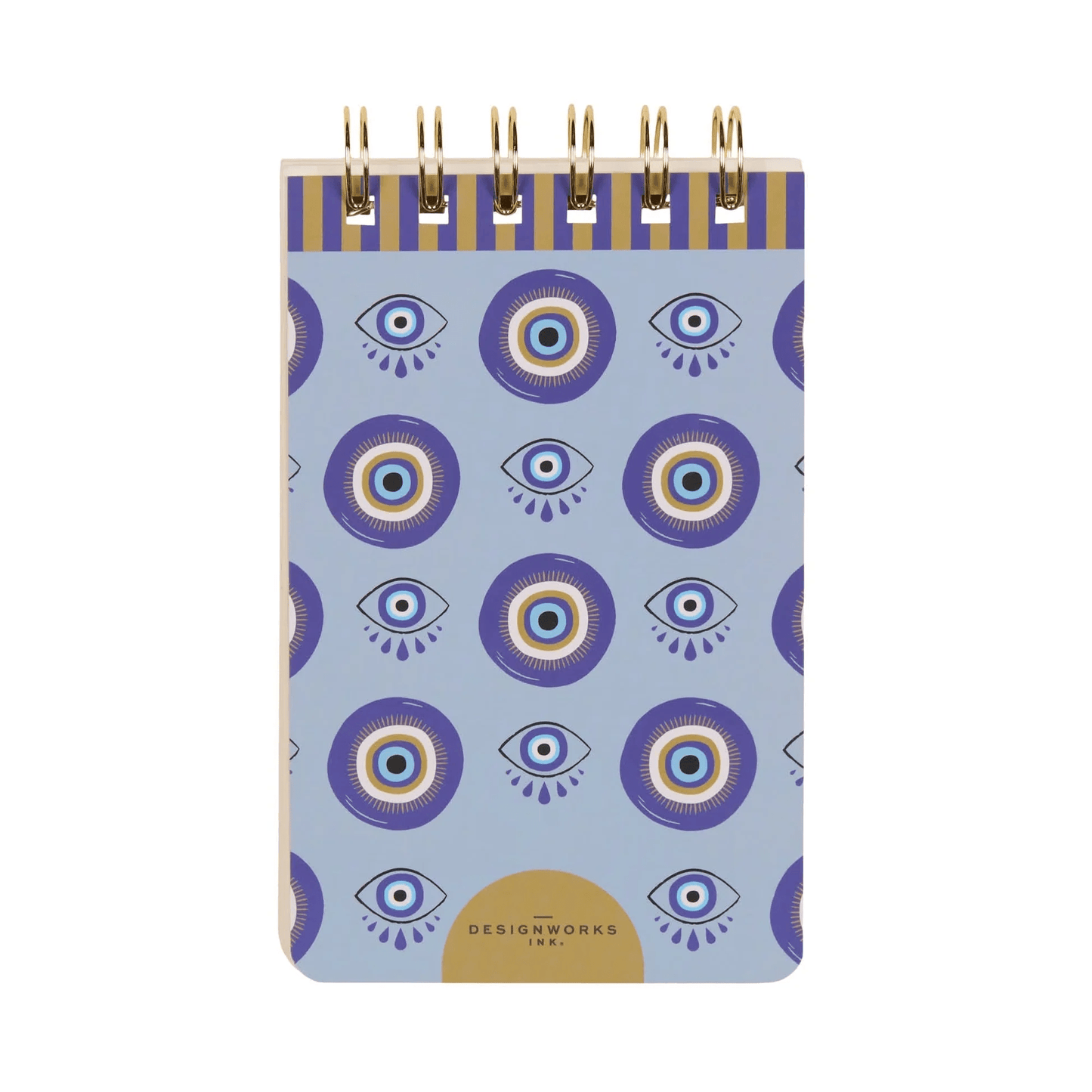 A Dopo evil eye twin wire notepad - Gizmo Gifts
