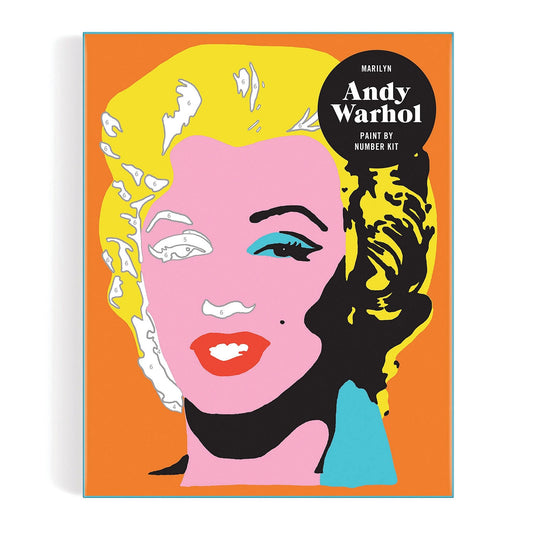 Andy Warhol paint by numbers - Marilyn Monroe - Gizmo Gifts