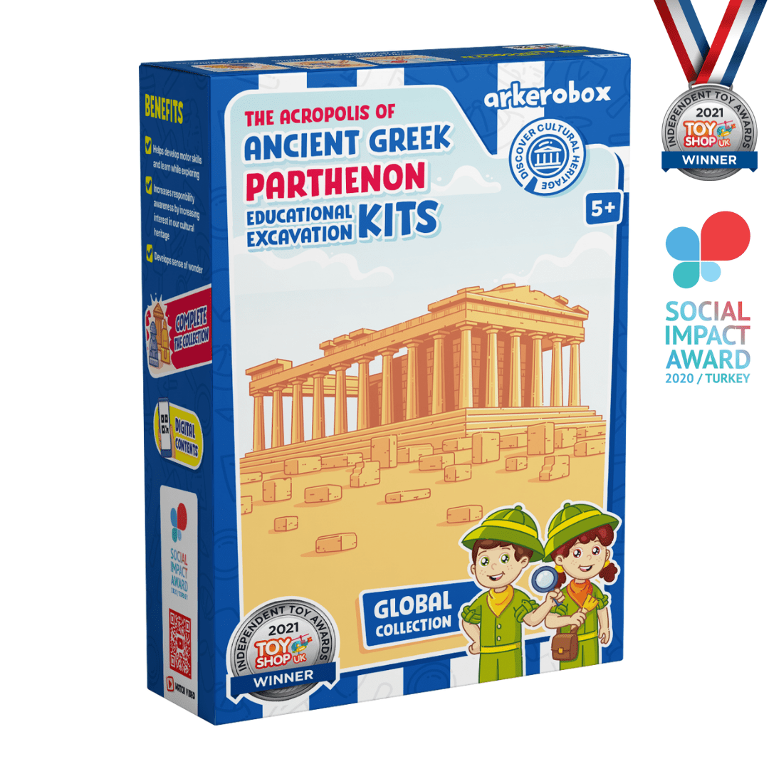 ARKEROBOX Acropolis kids excavation activity - Gizmo Gifts