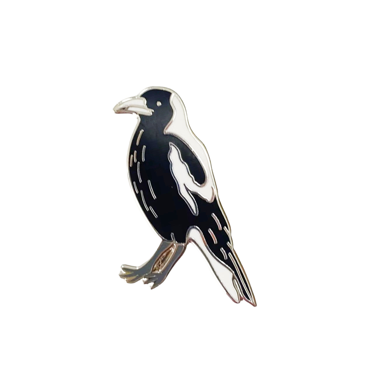 Enamel pin- Australian Magpie