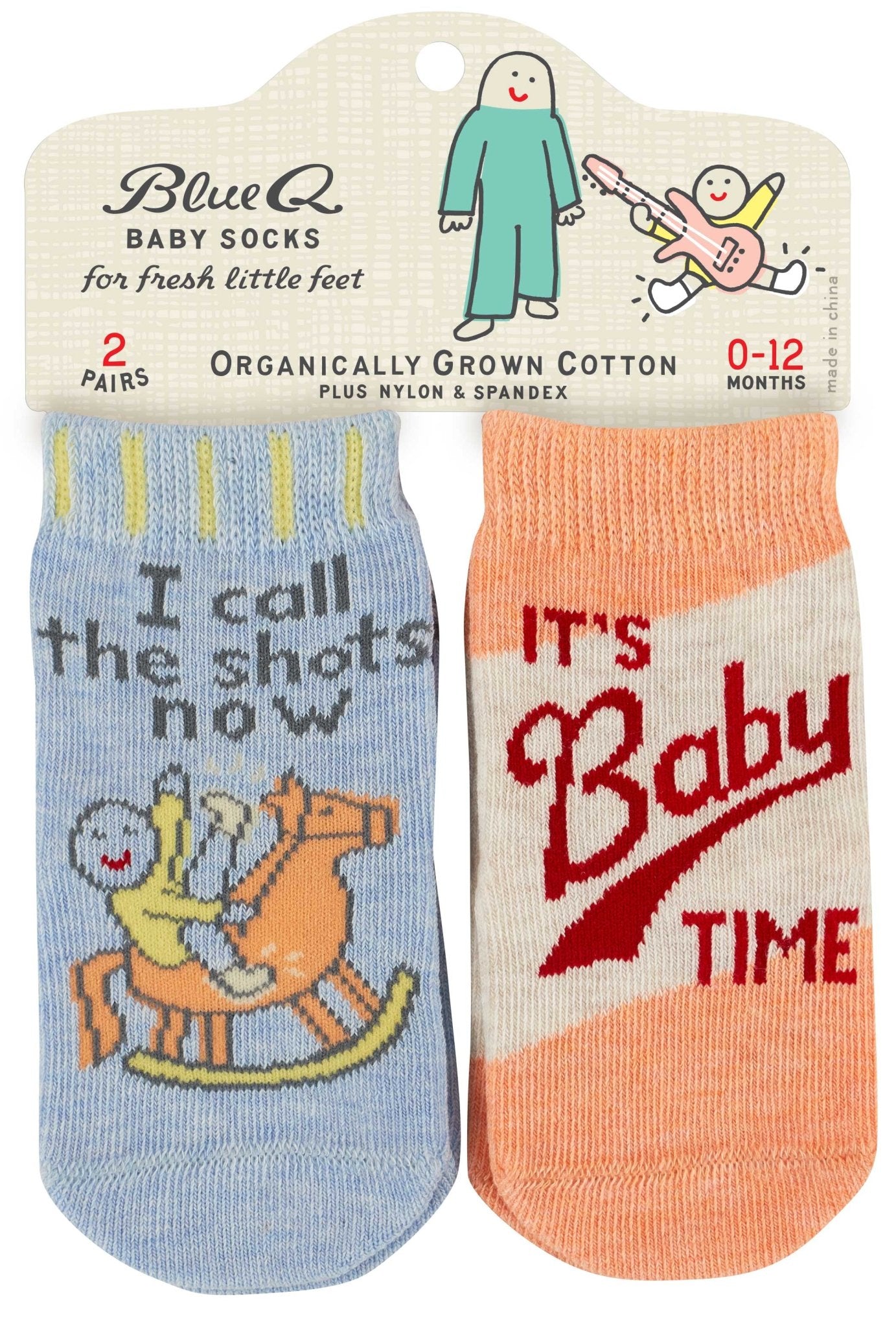 Baby socks - Call the shots/Baby time - Gizmo Gifts