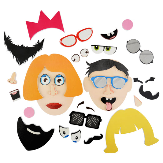 Bath time Stickers - Silly Faces - Gizmo Gifts