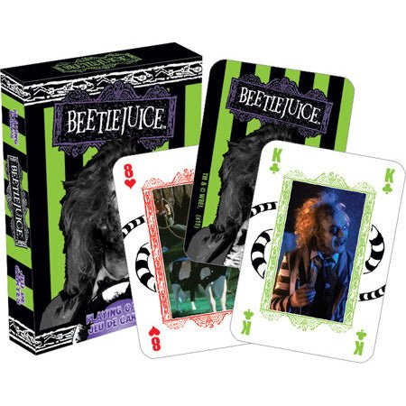 Beetlejuice playing cards - Gizmo Gifts