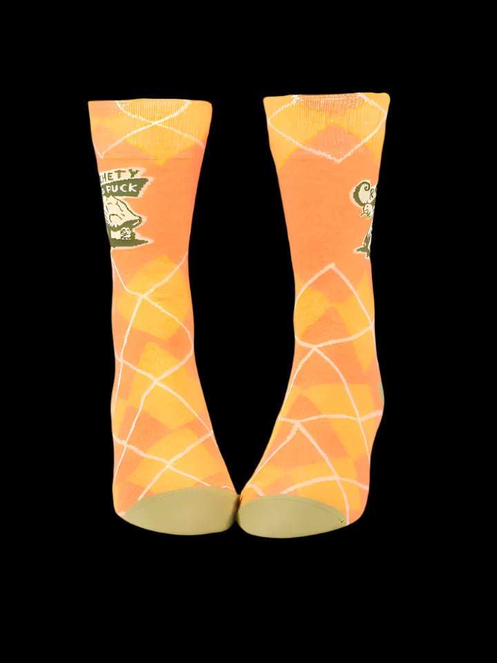 BLUE Q Men's crew socks - Crotchety Old F**k - Gizmo Gifts