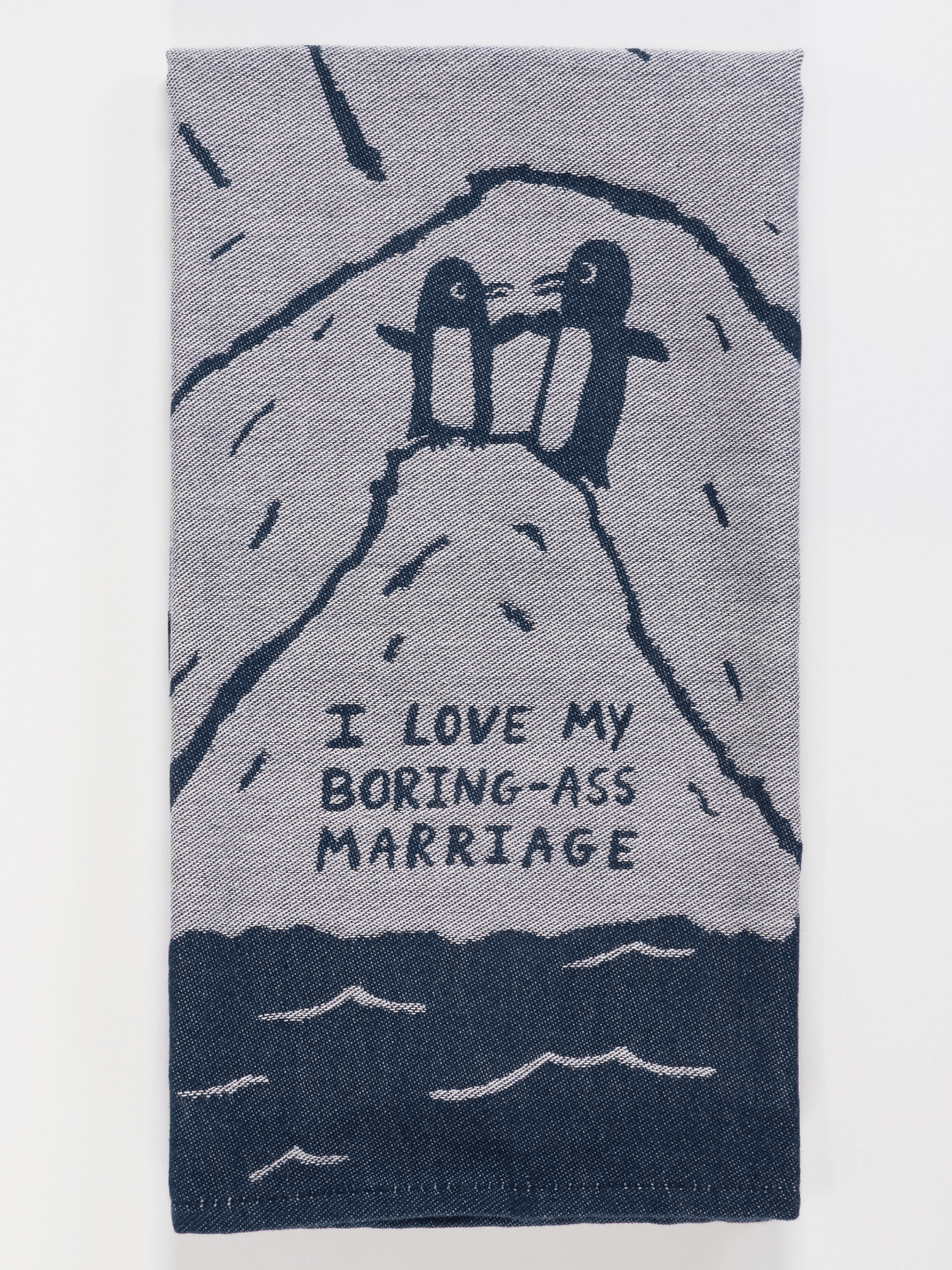 BLUEQ Teatowel - Boring - Ass Marriage - Gizmo Gifts