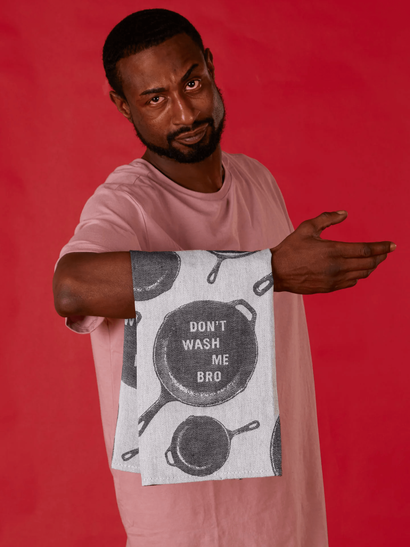 BLUEQ Teatowel - "Don't wash me, Bro" - Gizmo Gifts
