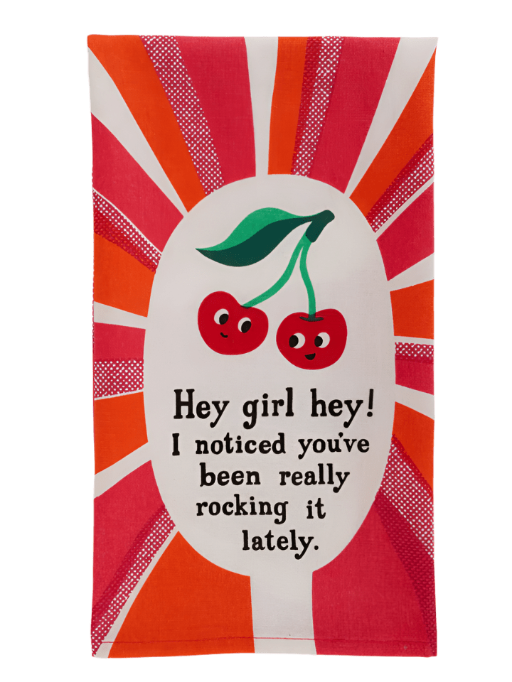 BLUEQ Teatowel - Hey Girl Hey - Gizmo Gifts