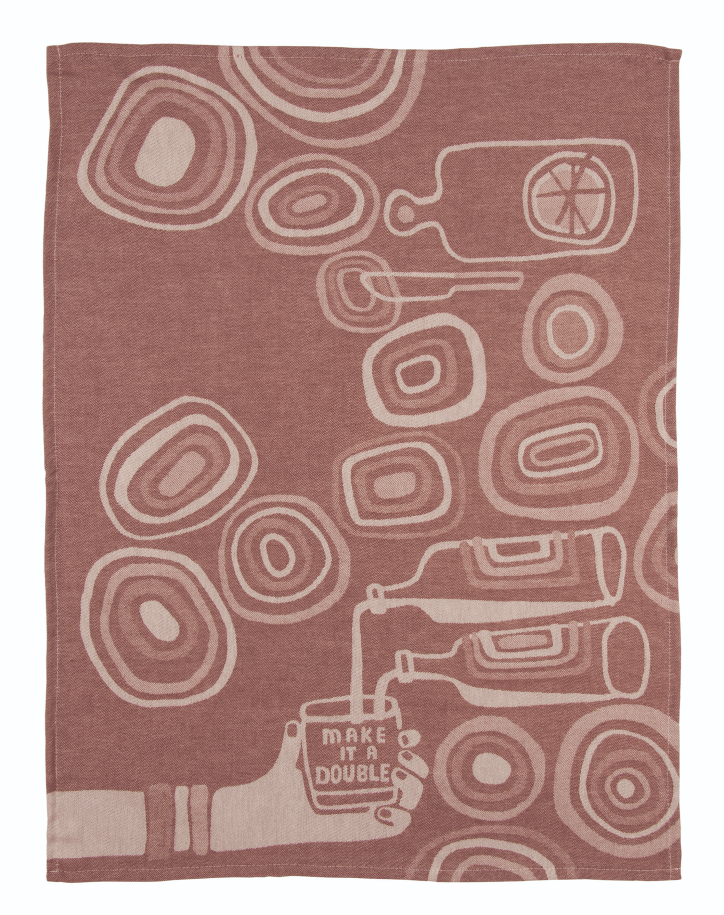 BLUEQ -Teatowel - Make it a double - Gizmo Gifts