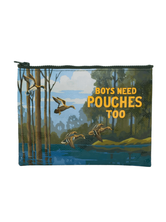 Blueq Zipper pouch - Boys need pouches too - Gizmo Gifts