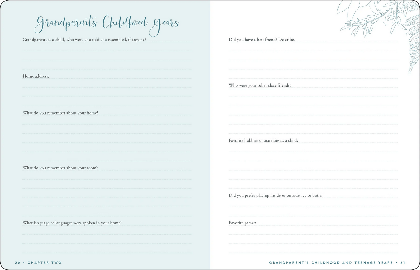 Book - Memories for my Grandchild: A keepsake to remember - Gizmo Gifts