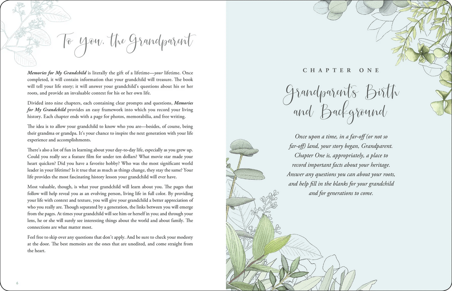 Book - Memories for my Grandchild: A keepsake to remember - Gizmo Gifts