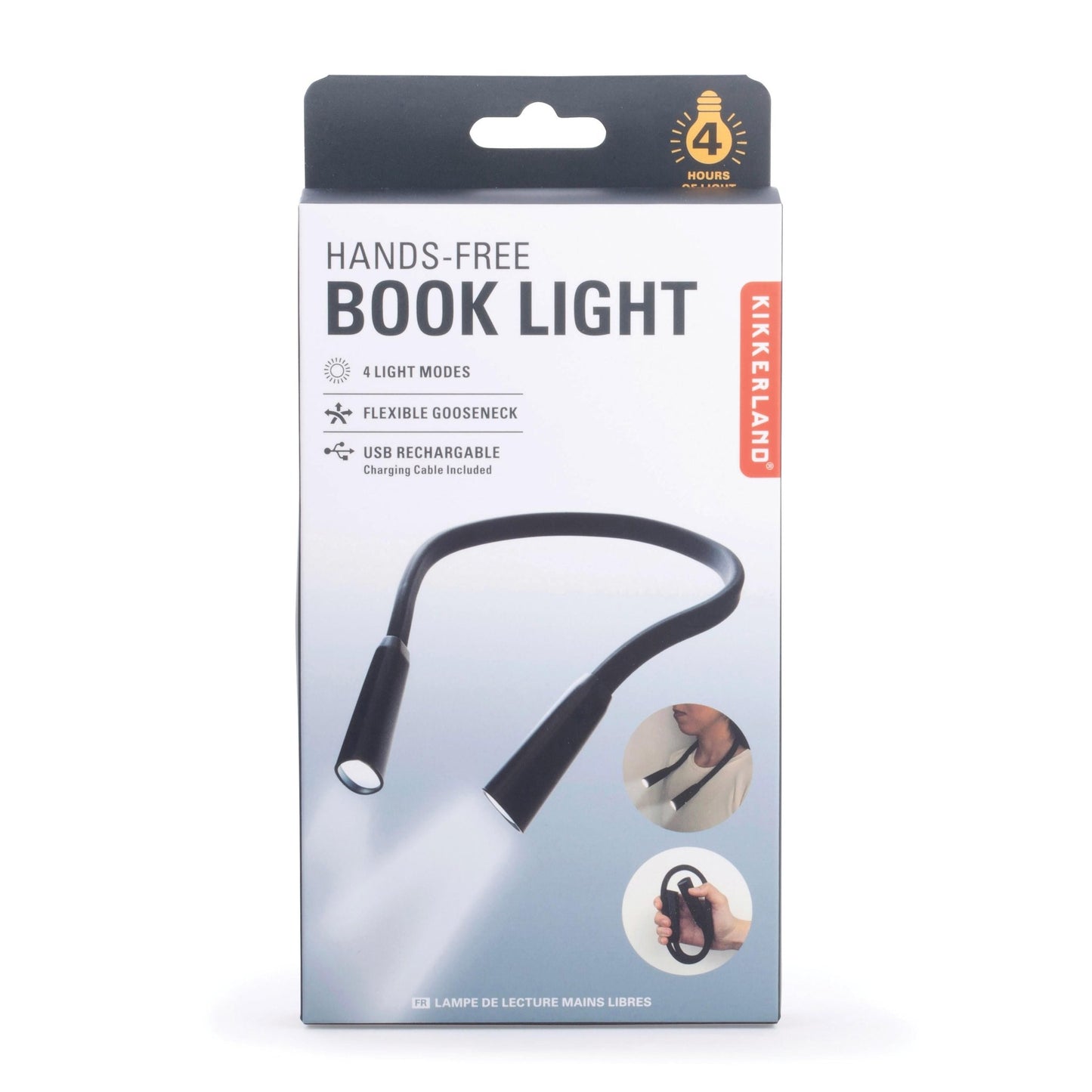 Booklight - Hands - Free by Kikkerland - Gizmo Gifts