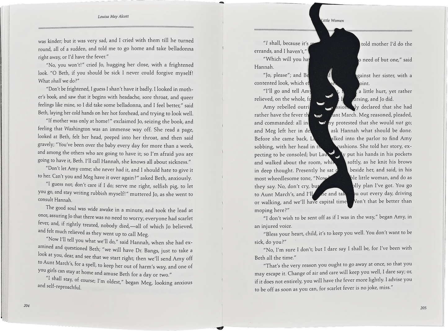 Bookmark - Hanging metal mermaid - Gizmo Gifts