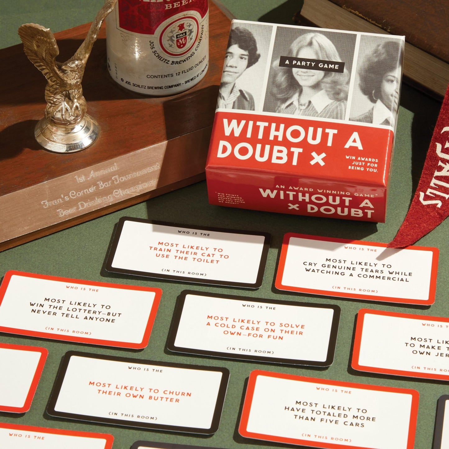 Brass Monkey Without a doubt game (10x5x10cm) - Gizmo Gifts