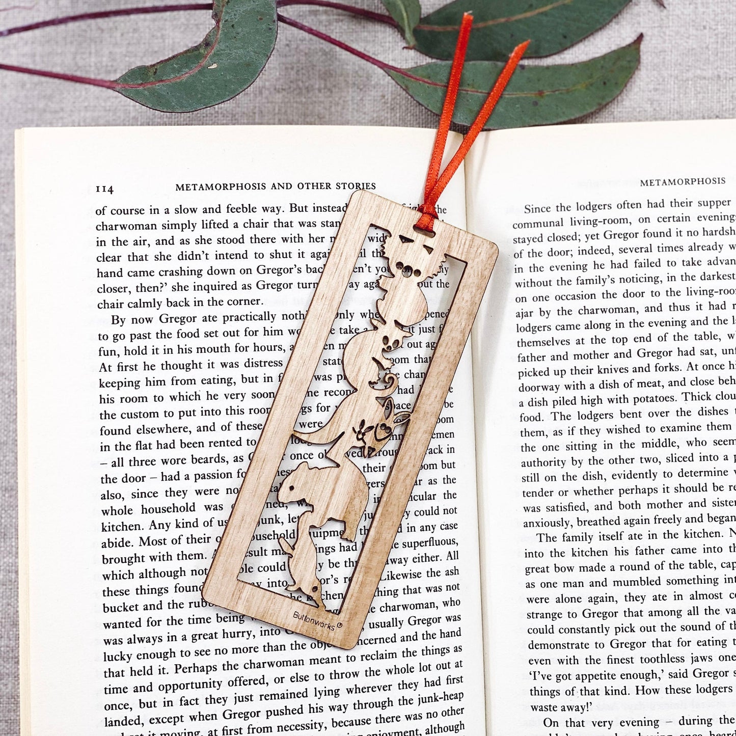 Buttonworks Australian animals bookmark - Gizmo GiftsbookmarkButtonworks