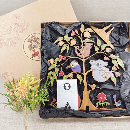 Buttonworks- Australian- wildlife- tree - Gizmo Gifts