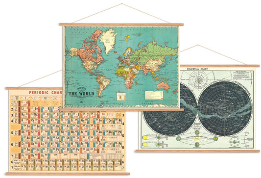 Cavallini Horizontal poster kit - Gizmo Gifts