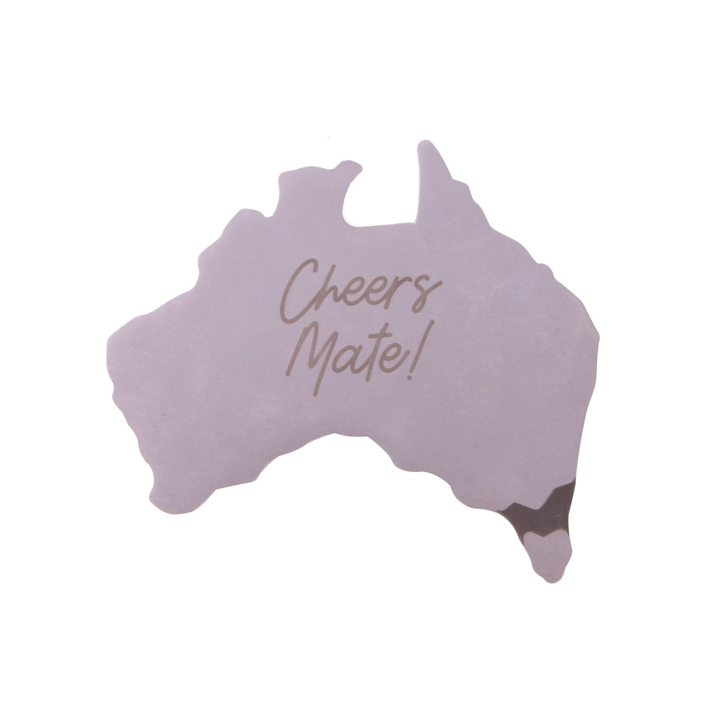 Cheers mate map of Australia - Bottle Opener - Gizmo Gifts