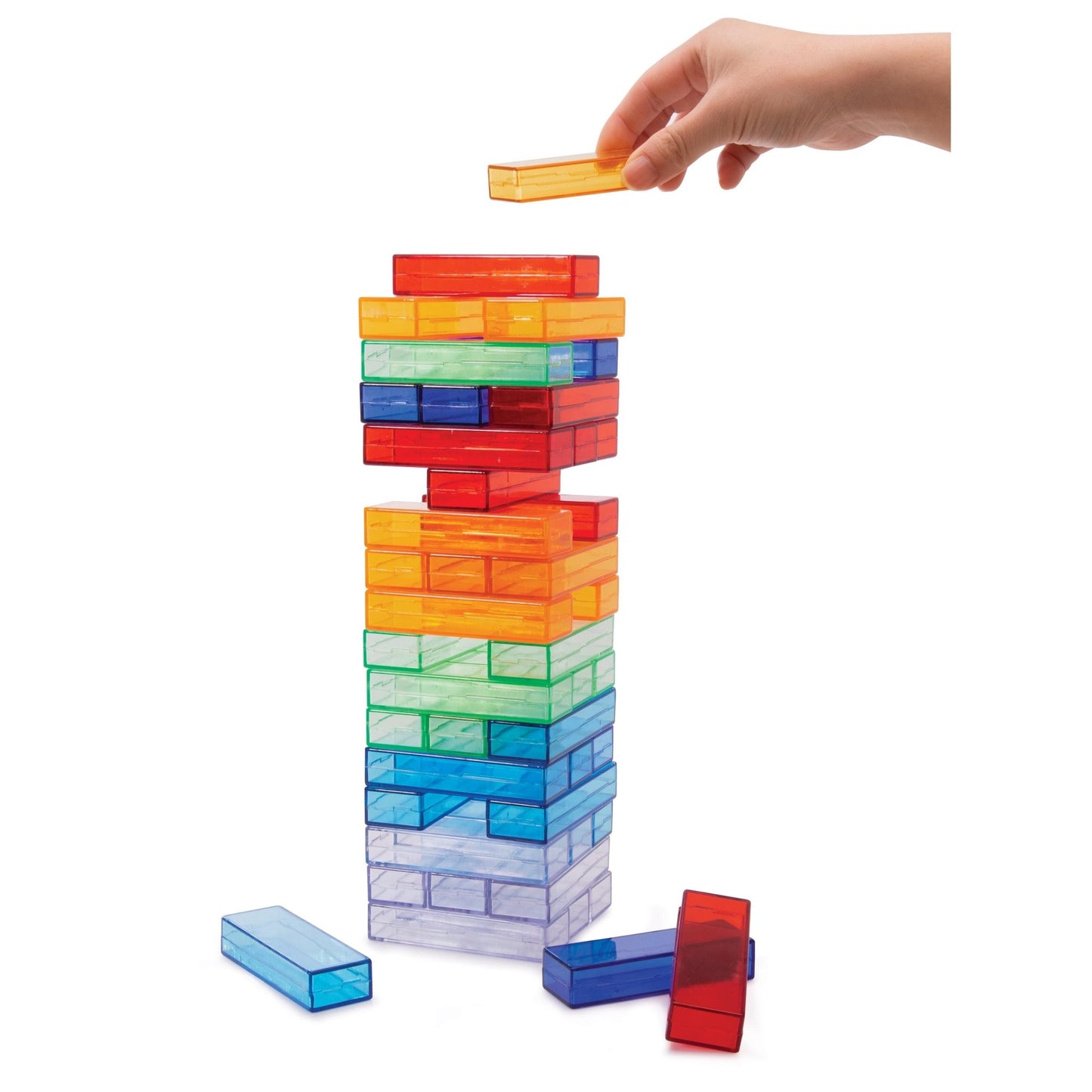 Clear winner tumbling blocks - Gizmo Gifts