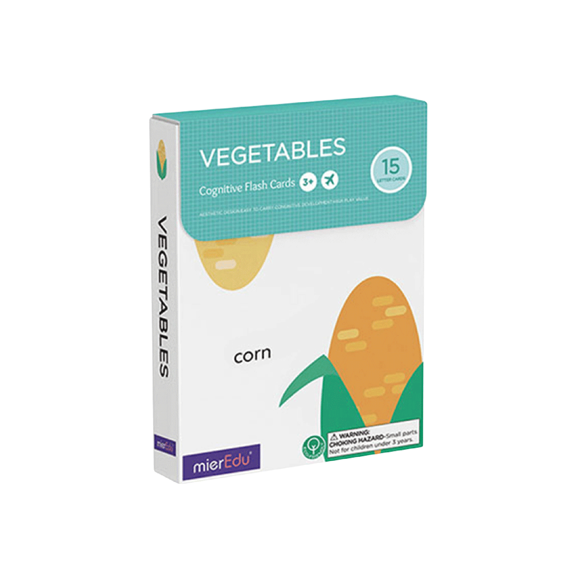 Cognitive Flash cards - Vegetables by mierEdu - Gizmo Gifts