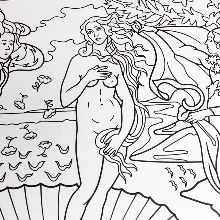 Colouring Book - Masterpieces by Today is Art Day - Gizmo Gifts