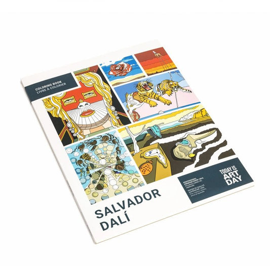 Colouring book - Salvador Dali by Today is Art Day - Gizmo Gifts