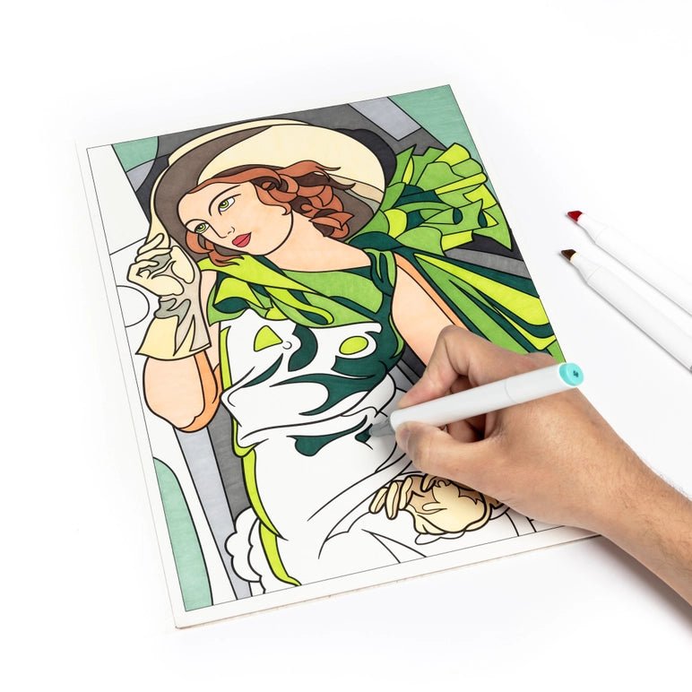 Colouring book - Women in art by Today is Art Day - Gizmo Gifts