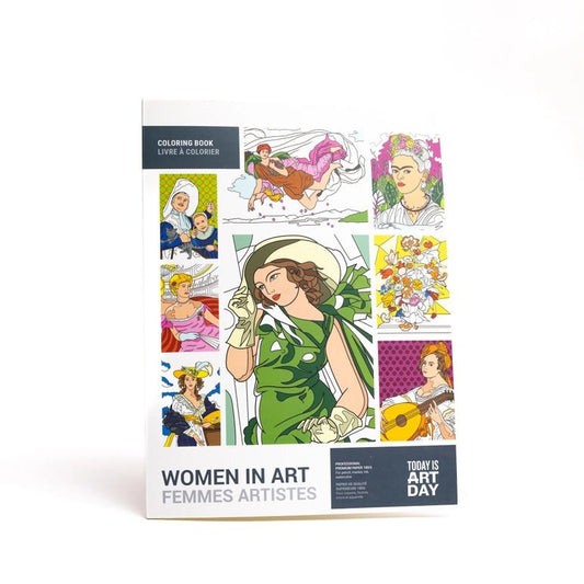 Colouring book - Women in art by Today is Art Day - Gizmo Gifts