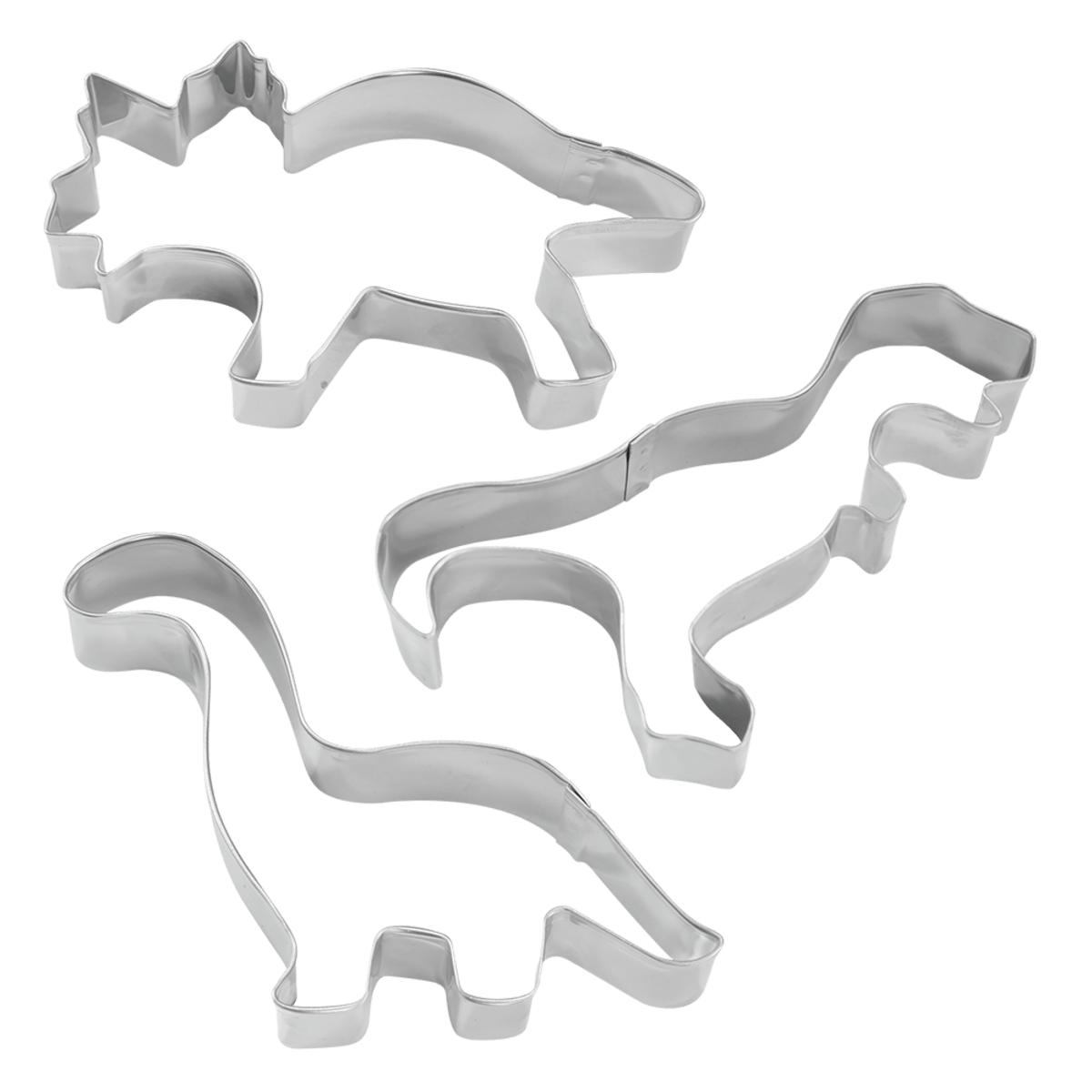 Cookie cutters - Dinosaurs set/3 - Gizmo Gifts