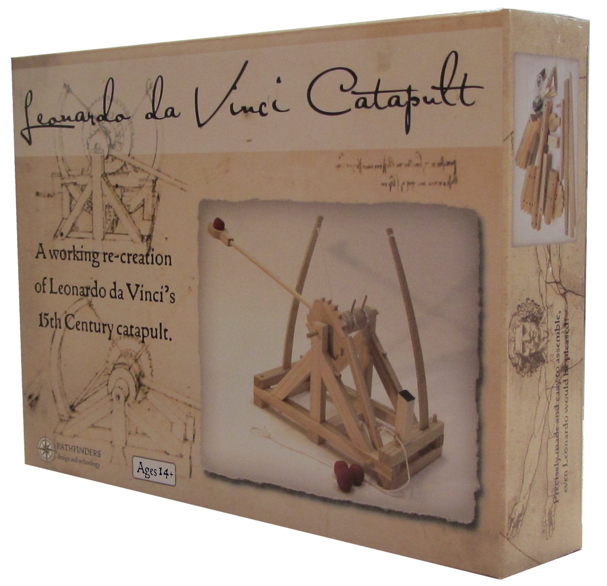 Da Vinci Catapult wooden kit - Gizmo Gifts