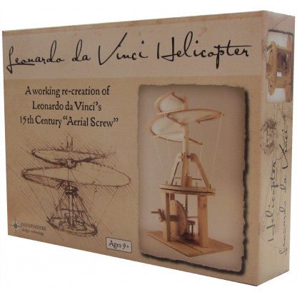 Da Vinci Helicopter wooden kit - Gizmo Gifts