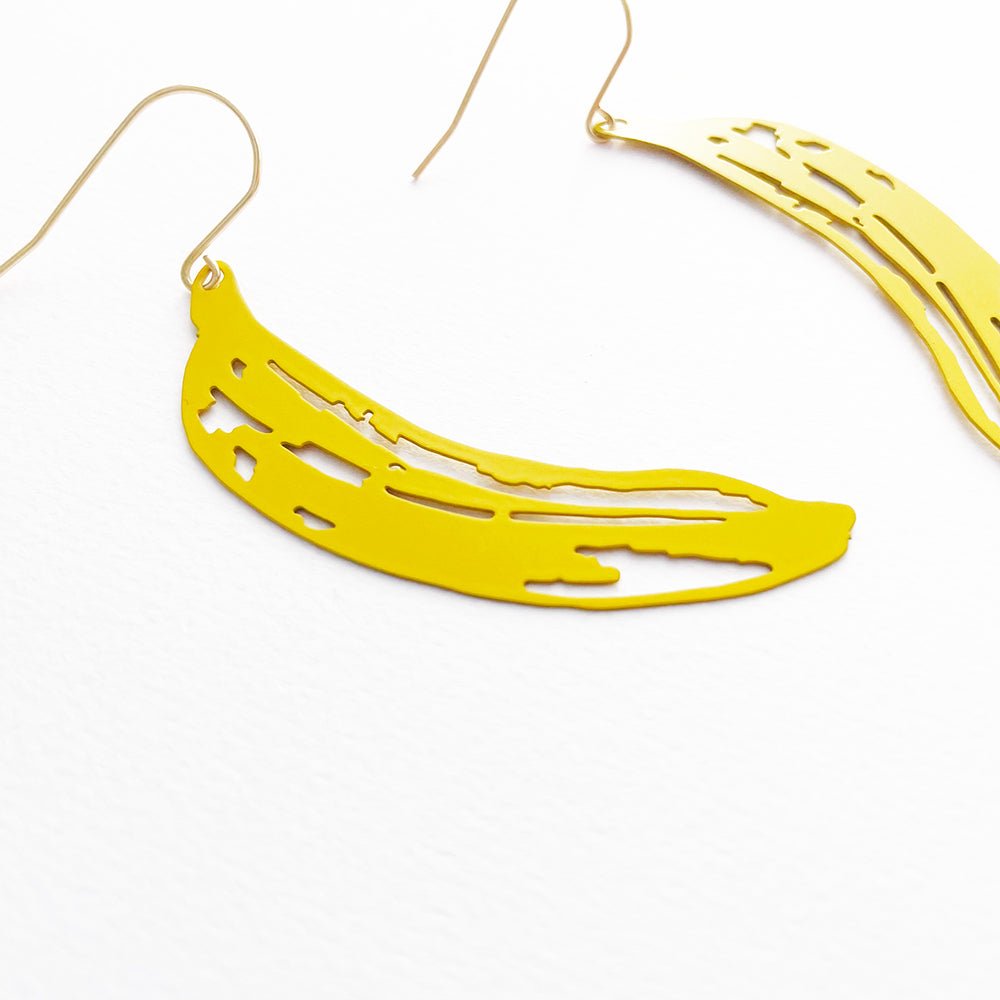 DENZ earrings - bananas - Gizmo Gifts
