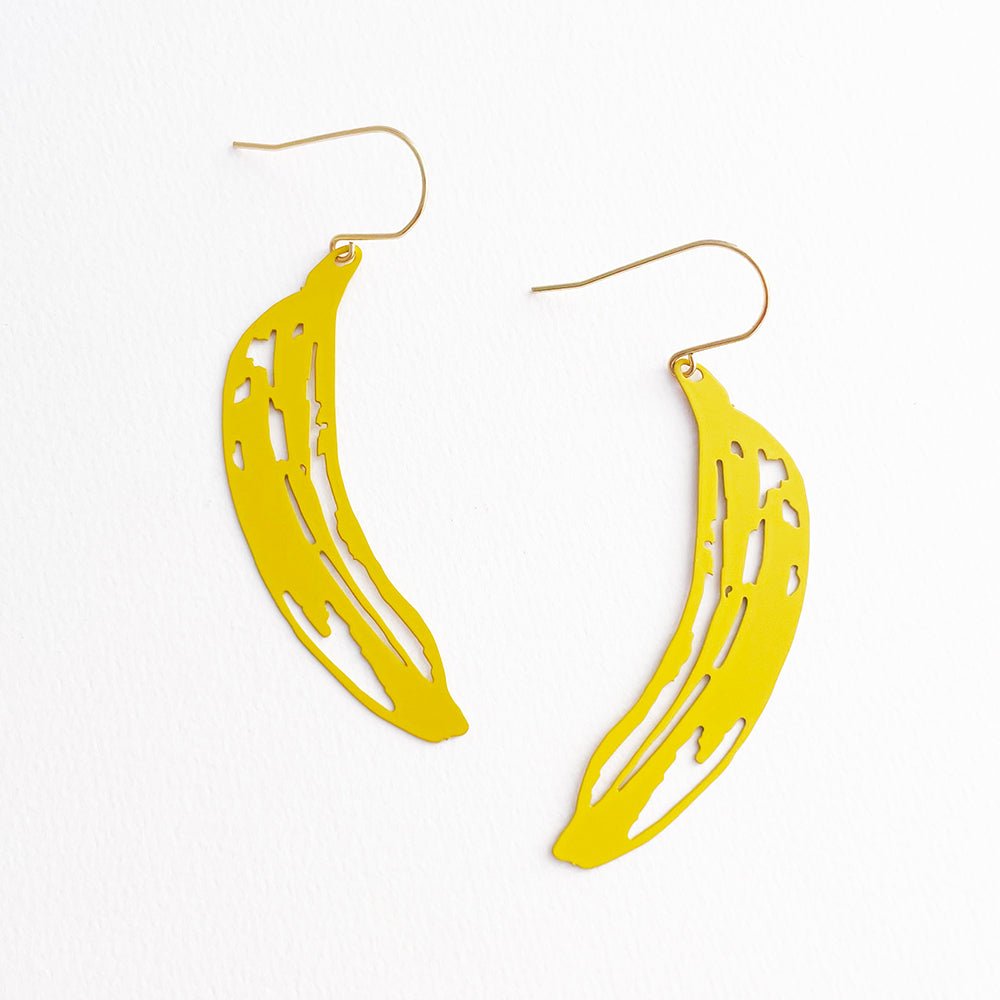 DENZ earrings - bananas - Gizmo Gifts