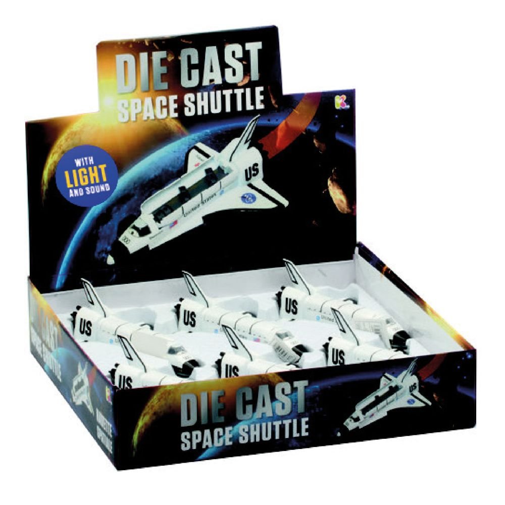 Diecast model Space shuttle large with light & sound - Gizmo Gifts