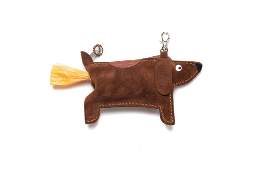 Dog hygiene (doggy do) suede bag case (made in Italy) - Gizmo Gifts