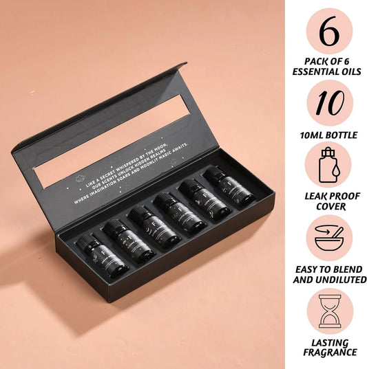 Essential oils - Moonshine(Set of 6 10ml)by Folkessence - Gizmo Gifts