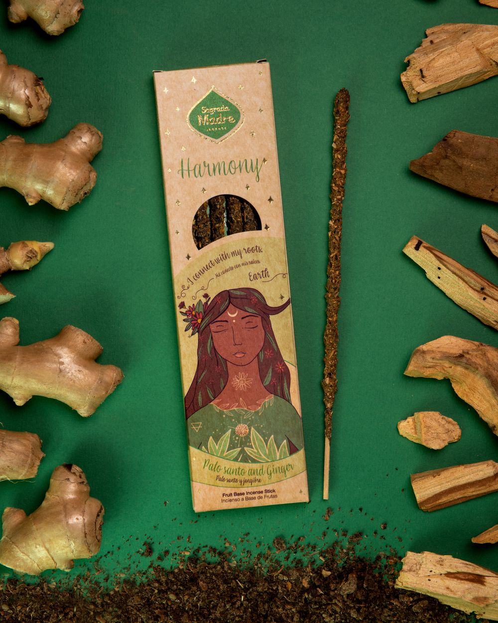 Five Elements incense sticks(6 sticks) - Earth Harmony - Gizmo Gifts
