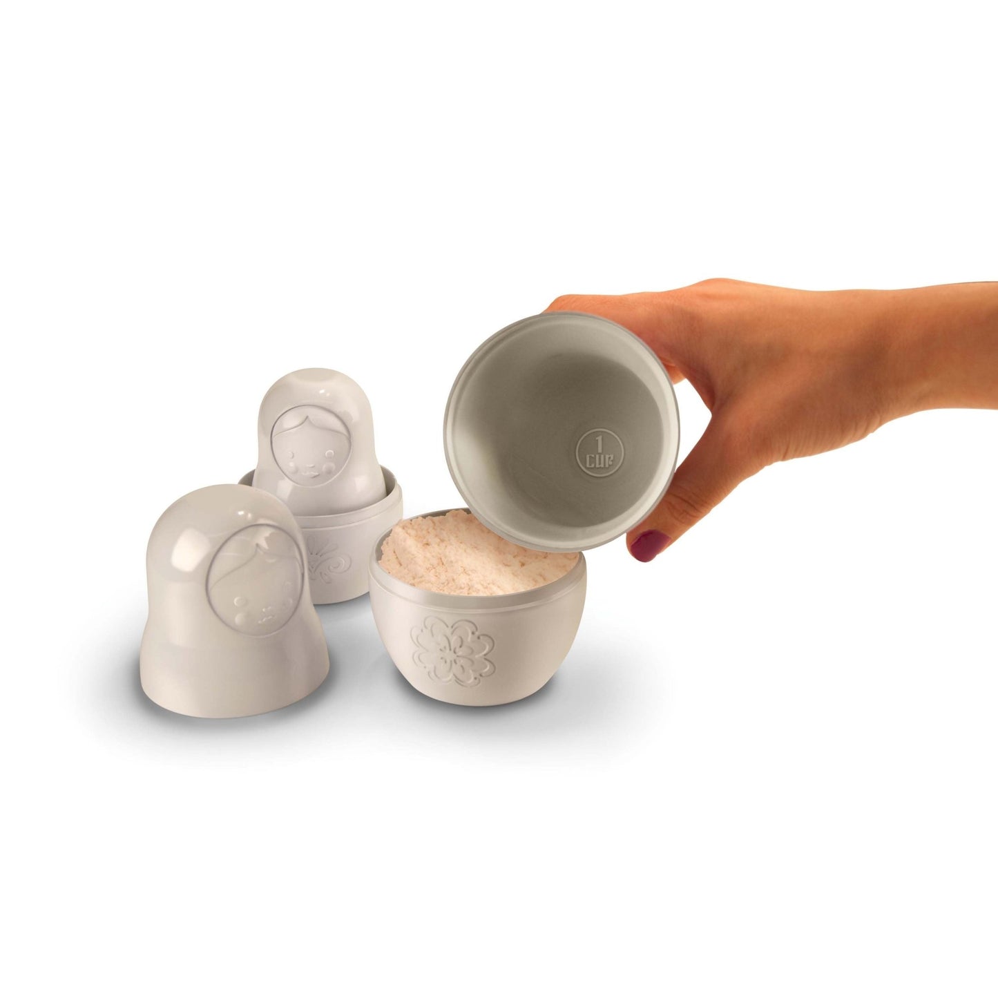 FRED M - Cups - Nesting dolls measuring cups - Gizmo Gifts