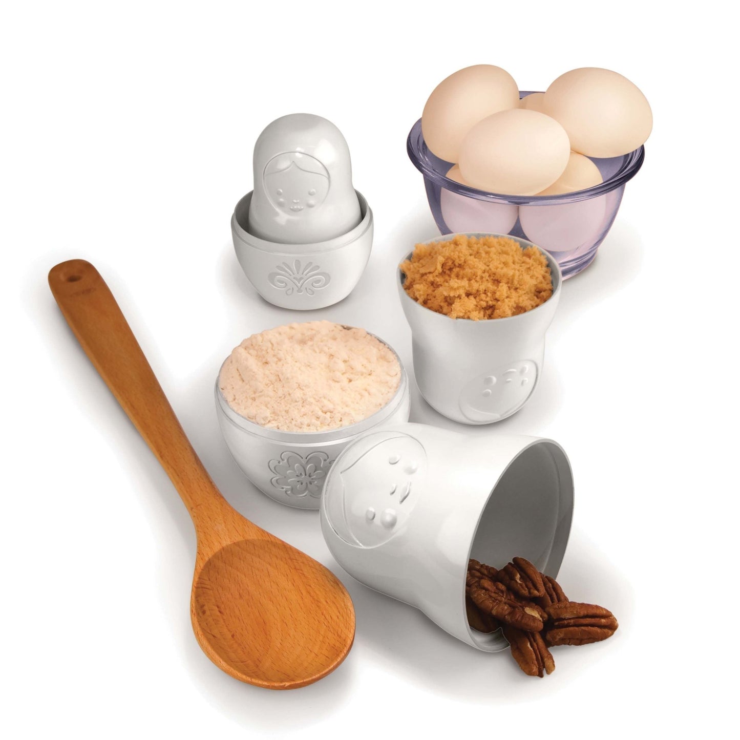 FRED M - Cups - Nesting dolls measuring cups - Gizmo Gifts