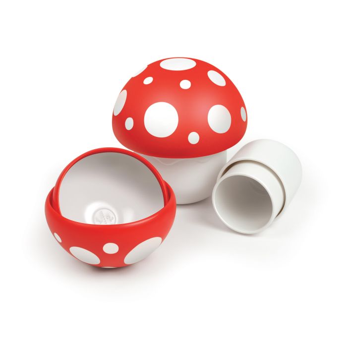 Fred Mushroom measuring cups (Nest of 6) - Gizmo Gifts