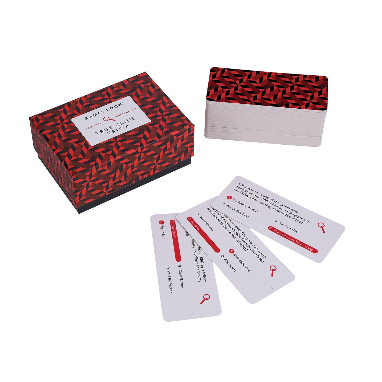 GAMES ROOM - True Crime trivia - Gizmo Gifts