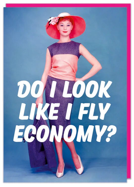 Greeting cards - Fly economy - Gizmo Gifts