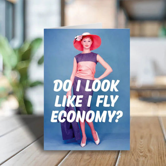 Greeting cards - Fly economy - Gizmo Gifts