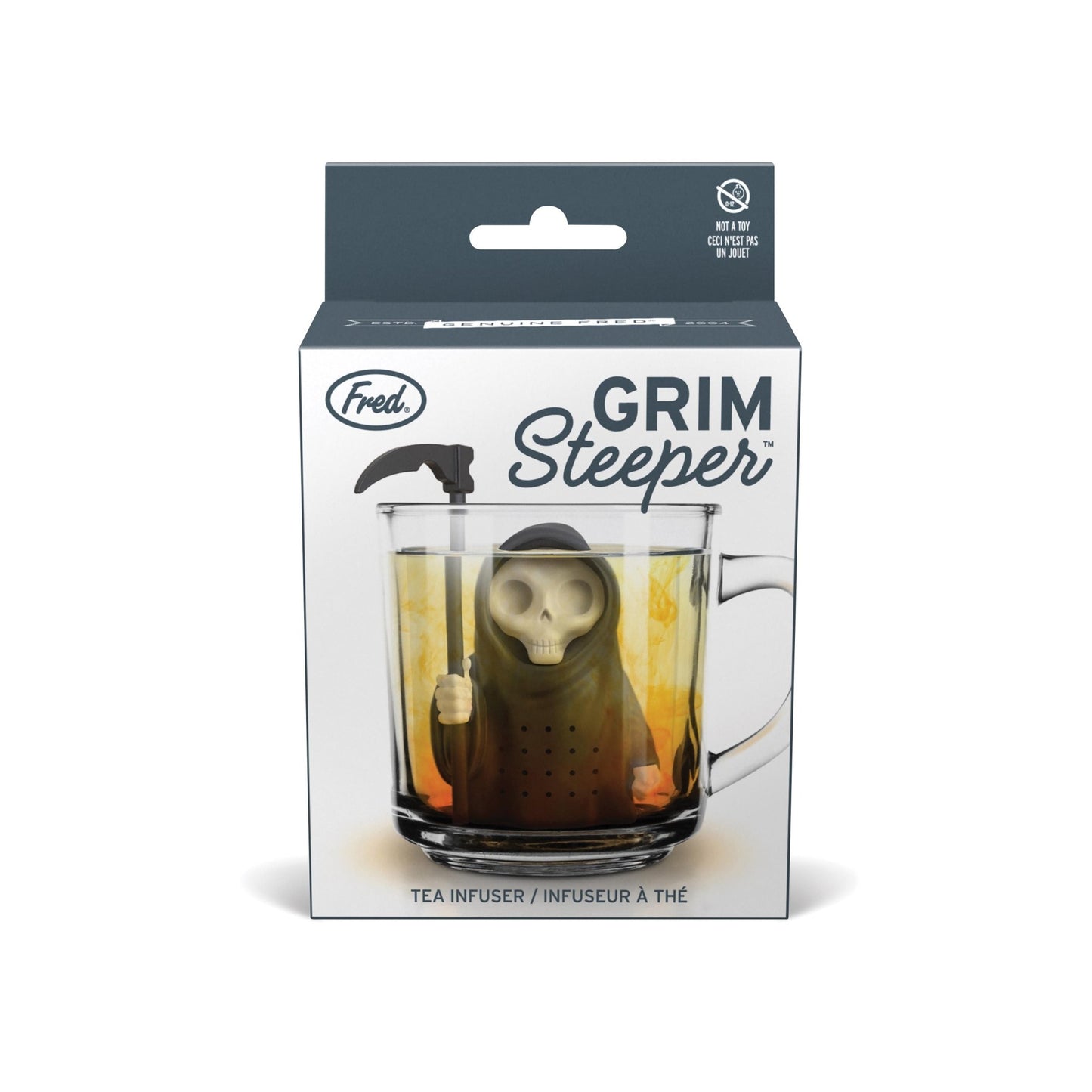 Grim Steeper tea infuser by FRED - Gizmo Gifts
