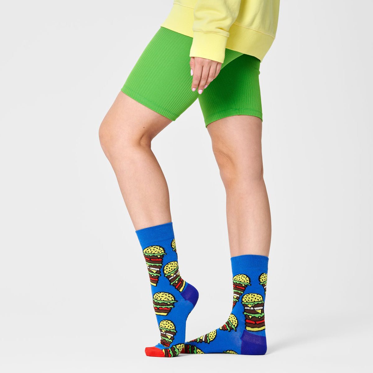 Happy Socks - Burger (S41 - 46) - Gizmo Gifts