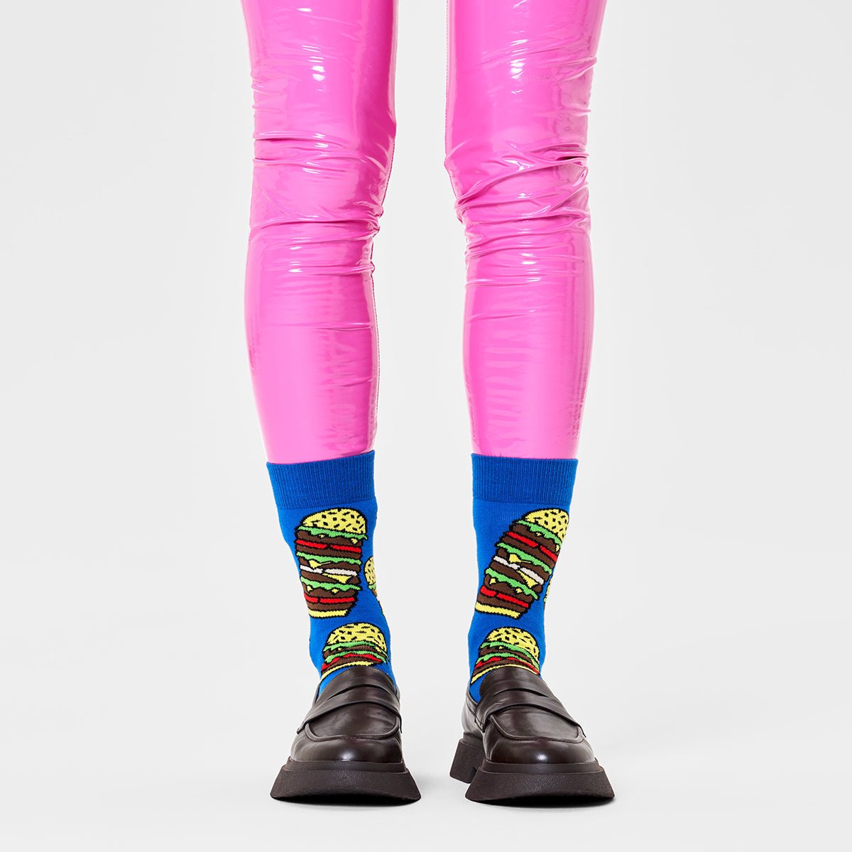 Happy Socks - Burger (S41 - 46) - Gizmo Gifts